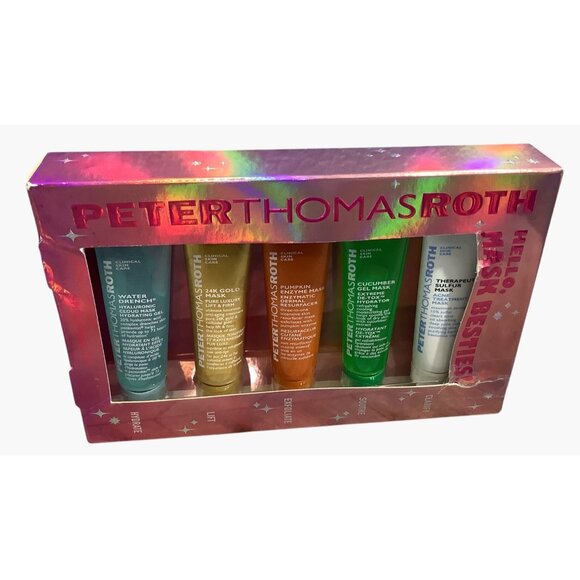 Peter Thomas Roth Hello Mask Besties 5-Piece Face Mask Kit Limited Edition - Picture 3 of 4